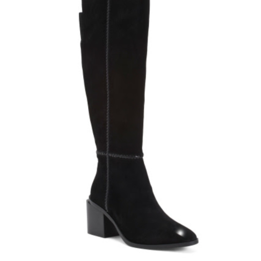 NWT Vince Camuto Black Over the Knee Boots